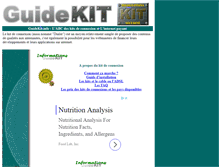 Tablet Screenshot of guidekit.info